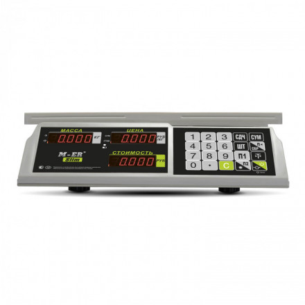Торговые настольные весы M-ER 326AC